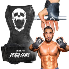 Load image into Gallery viewer, Death Grips Premium Heavy Lifting Straps
