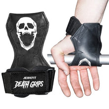 Load image into Gallery viewer, Death Grips Premium Heavy Lifting Straps