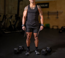 Load image into Gallery viewer, JerkFit Death Straps, Traditional Lifting Straps with Double Sided Skull-Grip
