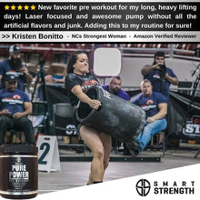 Load image into Gallery viewer, PURE POWER NATURAL PRE WORKOUT - Unflavored - Bundle of 4