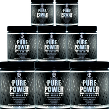 Load image into Gallery viewer, PURE POWER NATURAL PRE WORKOUT - Unflavored -  Bundle of 8