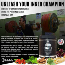 Load image into Gallery viewer, PURE POWER NATURAL PRE WORKOUT - Unflavored - Bundle of 4