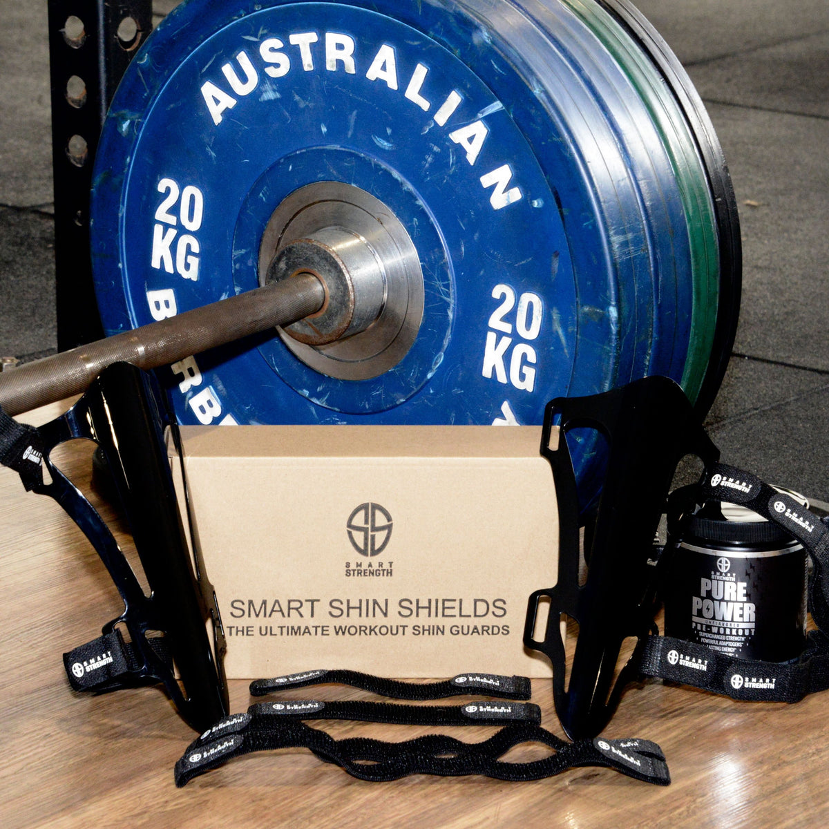 Deadlift & Box Jump Shin Guards SMART SHIN SHIELDS Smart Strength