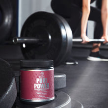 Load image into Gallery viewer, PURE POWER NATURAL PRE WORKOUT - Raspberry Lemonade - 390 grams (13.8 oz)