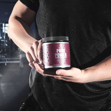 Load image into Gallery viewer, PURE POWER NATURAL PRE WORKOUT - Raspberry Lemonade - 390 grams (13.8 oz)