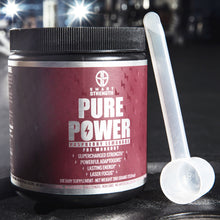 Load image into Gallery viewer, PURE POWER NATURAL PRE WORKOUT - Raspberry Lemonade - 390 grams (13.8 oz)