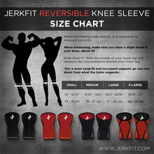Load image into Gallery viewer, JerkFit Reversible Knee Sleeves (pair)