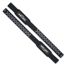 Load image into Gallery viewer, JerkFit Death Straps, Traditional Lifting Straps with Double Sided Skull-Grip